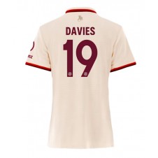 Bayern Munich Alphonso Davies #19 Tredjedrakt Kvinner 2024-25 Kortermet